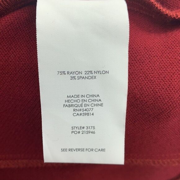 Cabi Red Outing Jacket #‎ 3175 Sz 4 - Picture 7 of 8